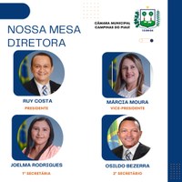 Mesa Diretora Biênio 2025-2026